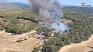 Extinguido un incendio forestal declarado en el paraje 'Cerro Piojo' de Almansa