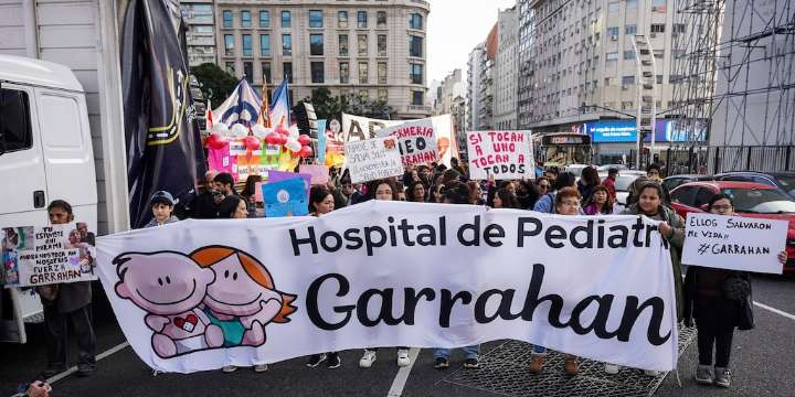 Trabajadores del Garrahan harán un festival y presionan por la Ley de emergencia pediátrica