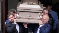 Boyfriend in emotional funeral tribute to Irish designer, 33, who 'lit up every room' after mystery New York boat death