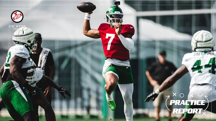 Jets Practice Report | Justin Fields and Offense Respond During 'Crisp' Practice