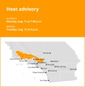 Update: Heat advisory issued for San Gabriel Mountains and 5 Freeway corridor near Santa Clarita until Tuesday night
