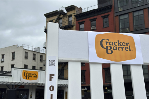 Cracker Barrel unveils a new logo as part of wider rebrand efforts, sparking ire among some online