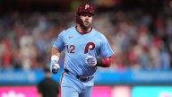 Phils Kyle Schwarber joins rarified MLB air with record