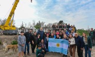 Habilitaron un puente peatonal que une los barrios Evita con Villa Esperanza