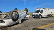 Tráiler provoca accidente y después se da a la fuga