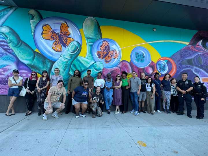 Bright mural in Red Hook sets stage for a revival