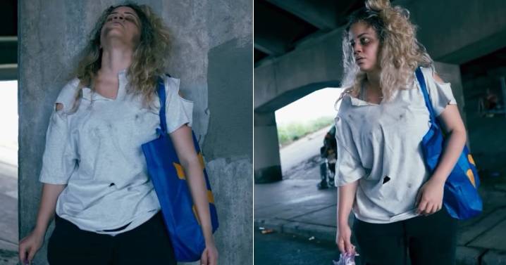 Así se transformó Flor de Cuba en "homeless por un día en Estados Unidos"