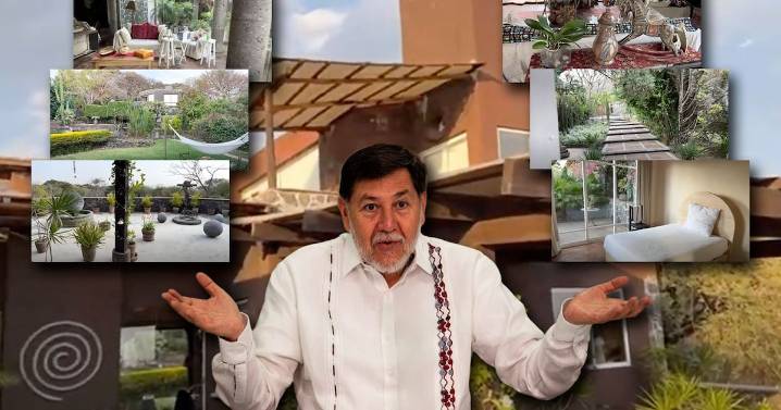 ‘Aquí vivo a toda m...’: Así es la casa de Noroña en Tepoztlán que vale 12 mdp (fotos y videos)