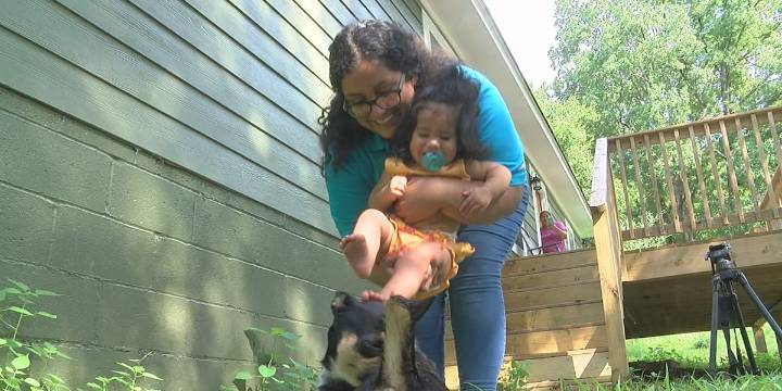 Center Point woman caring for baby alone after husband detained by ICE, family dog finds human remains again