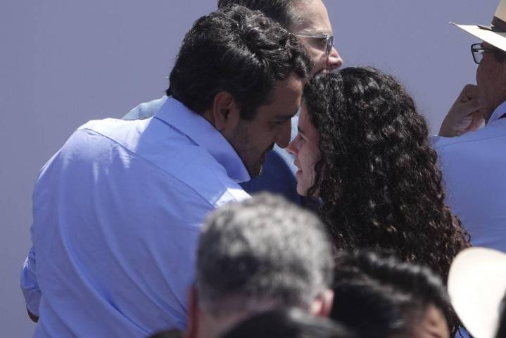 Luisa María Alcalde afirma que hay unidad con ‘Andy’ López Beltrán, al ser cuestionada por ausencias