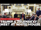 Trump & zelenskyy, European leaders unite to discuss Ukraine/Russia peace talks