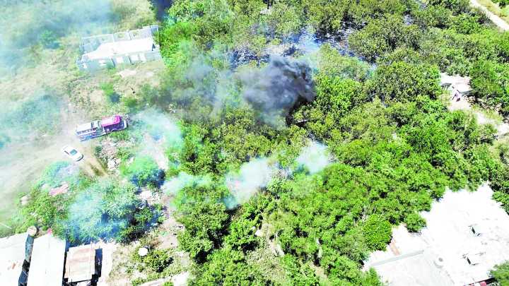 Alarman a la ciudadanía incendios de pastizales