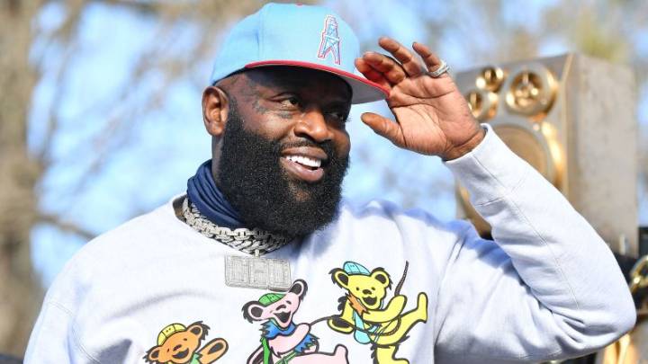 Rick Ross has one of the largest pools in the country. Life is going swimmingly for the hip