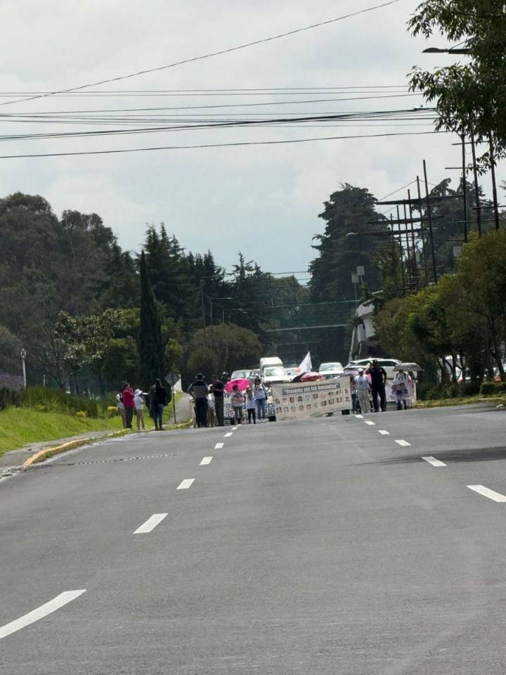 MANIFESTACIÓN POR PERSONAS DESAPARECIDAS EN TOLLOCAN; TOLUCA