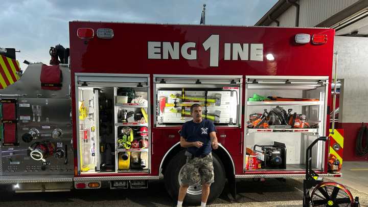 Ruritan Club learns about Washington Twp. fire department