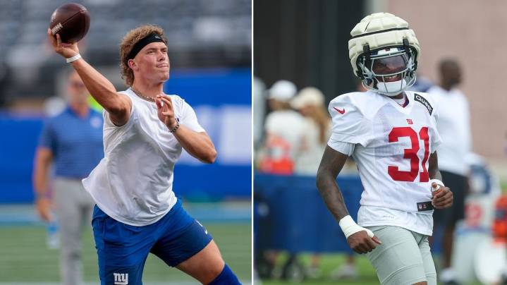 Competition between Giants' Dart, CB Nic Jones sharpens their skills