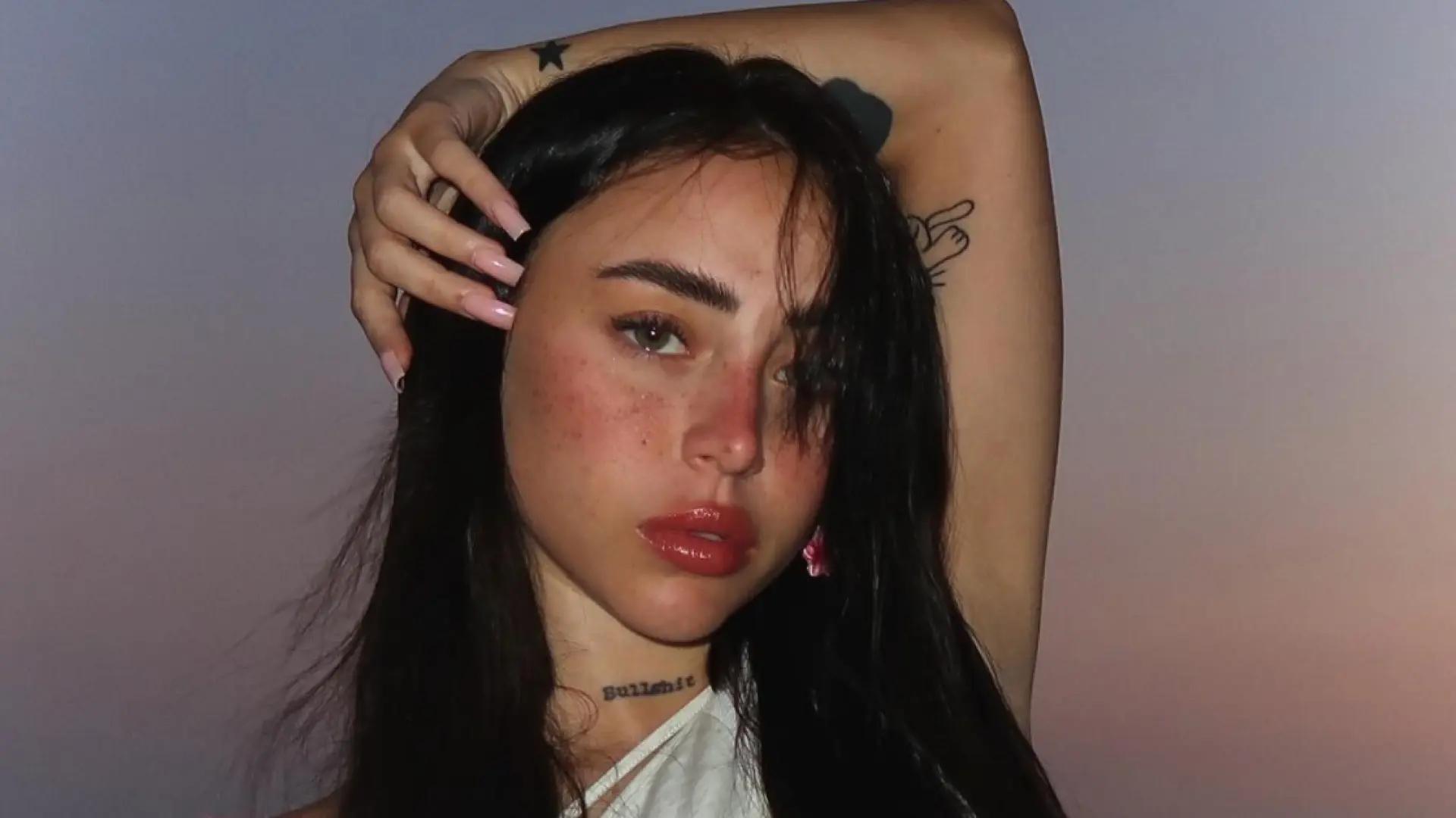 El top con transparencias y aberturas con el que Nicki Nicole confirma su relación con Lamine Yamal