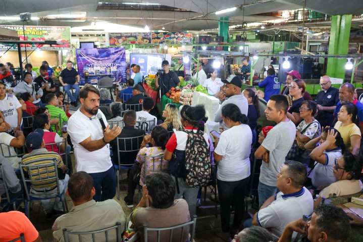 Iniciaron las acciones para la reorganización en el Mercado Libre de Maracay