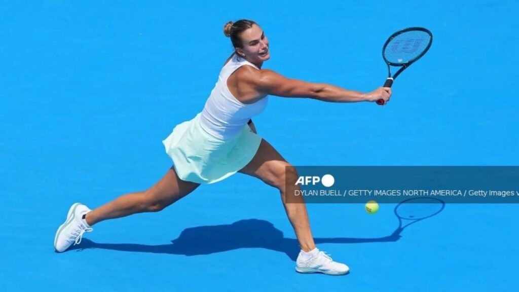 Sabalenka, número uno mundial, cayó eliminada en Cincinnati