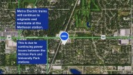 Metra Electric Line train  service remains disrupted Friday by Richton Park substation fire