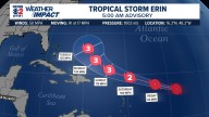 Tropical Storm Erin: Will it impact the U.S. East Coast?