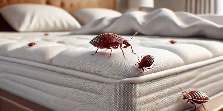 ¿Cómo saber si hay chinches en mi cama o sillones?