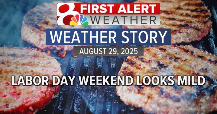 Forecast: Warm and dry into the holiday weekend