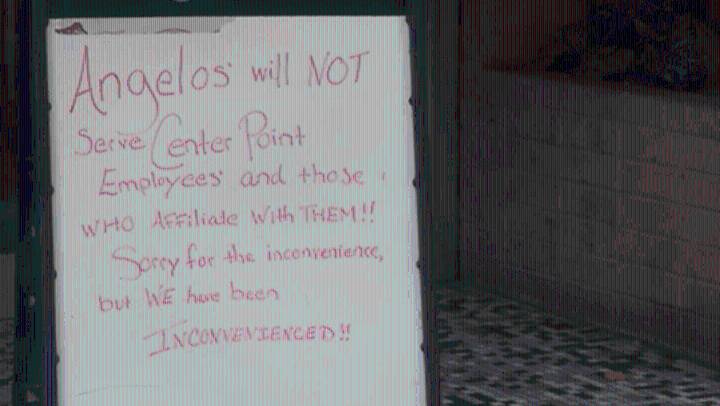 Evansville restaurant refuses to serve CenterPoint employees