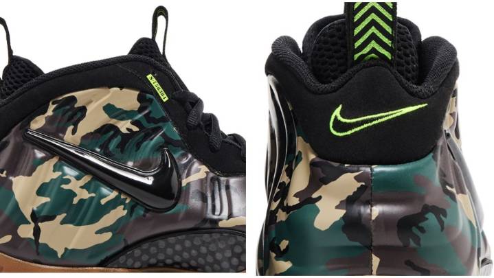 Nike Air Foamposite Pro Prm LE 'Green Camo' 2026 Release Date