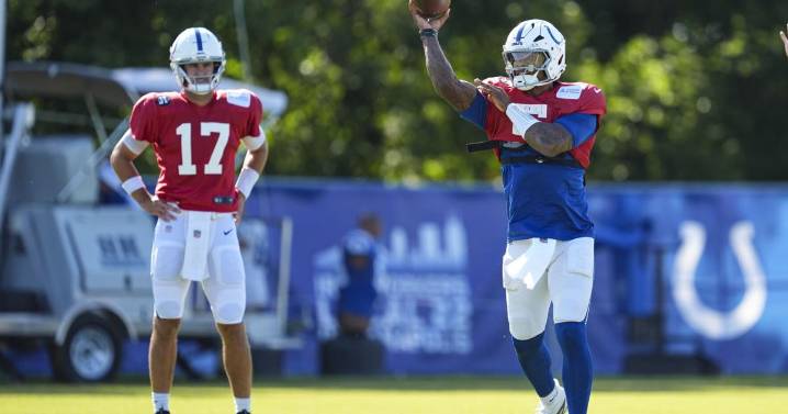 In broad daylight, the Colts return to Owings Mills for a joint practice with the Ravens
