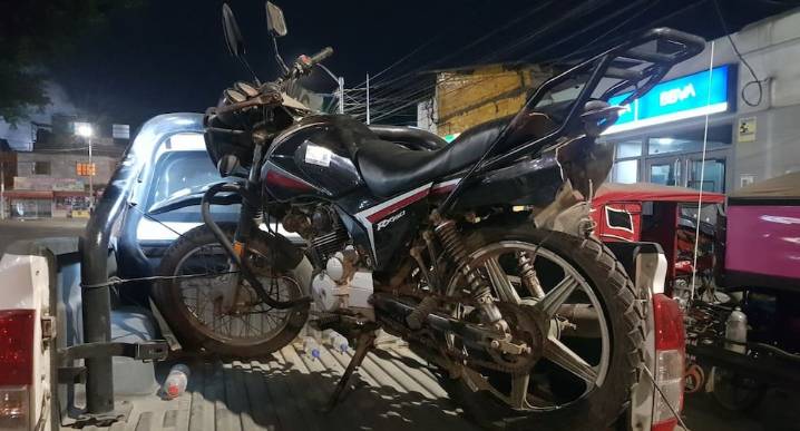 La Libertad: Choque entre motocicleta y automóvil deja una persona fallecida