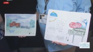 Tulsa sketch group's Route 66-themed artwork on exhibit at TCC