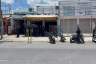 Sujetos armados disparan contra fachada de un taller de motos en Cancún