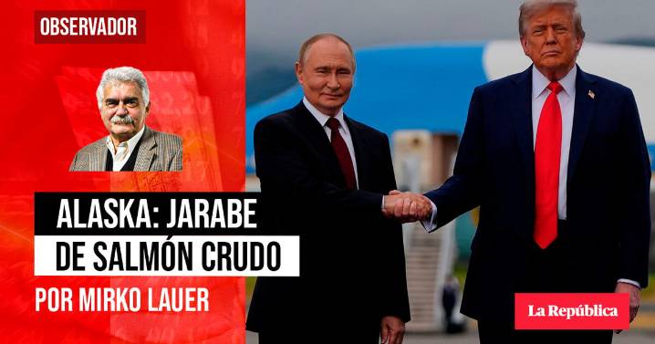 Alaska: jarabe de salmón crudo, por Mirko Lauer
