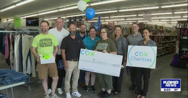 Cox Charities gives back to 26 Kansas nonprofits