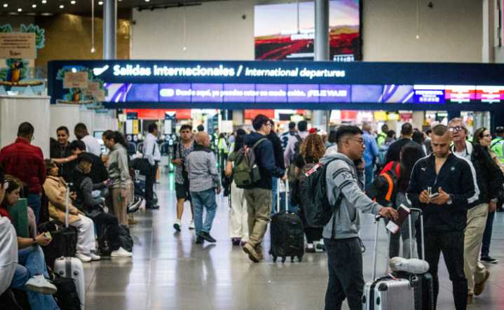 De enero a julio, Colombia movilizó 32,6 millones de pasajeros aéreos