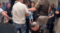 Two arrested at Micah Beckwith town hall in Newburgh