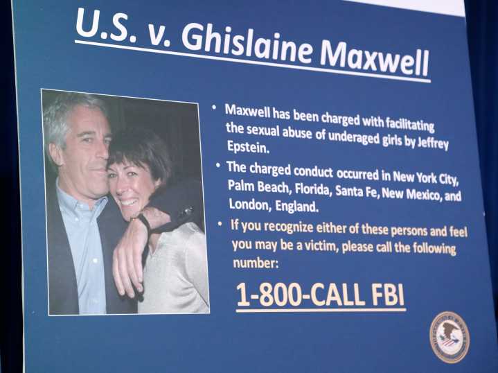 Juez federal rechaza publicar testimonio del gran jurado en el caso de Ghislaine Maxwell