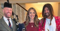 Elizabeth Hurley and Billy Ray Cyrus celebrate huge milestone on romantic trip to Scotland