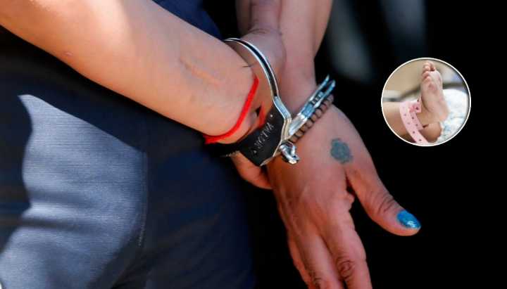 Decretan prisión preventiva para mujer que sacó a su hija recién nacida desde el hospital de Coronel