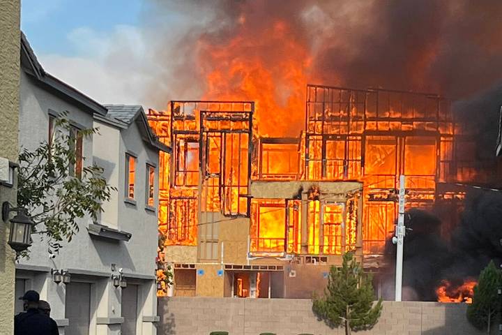 Ruling made in North Las Vegas apartment construction fire cause