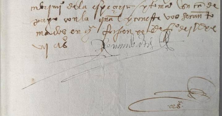 Entrega EU a México manuscrito original firmado por Hernán Cortés