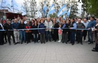 El gobernador Jaldo inauguró obras de iluminación y pavimento en la comuna de Arcadia