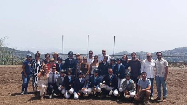 Competición Territorial de Doma en Pino Santo por el Día Grande del Caballo