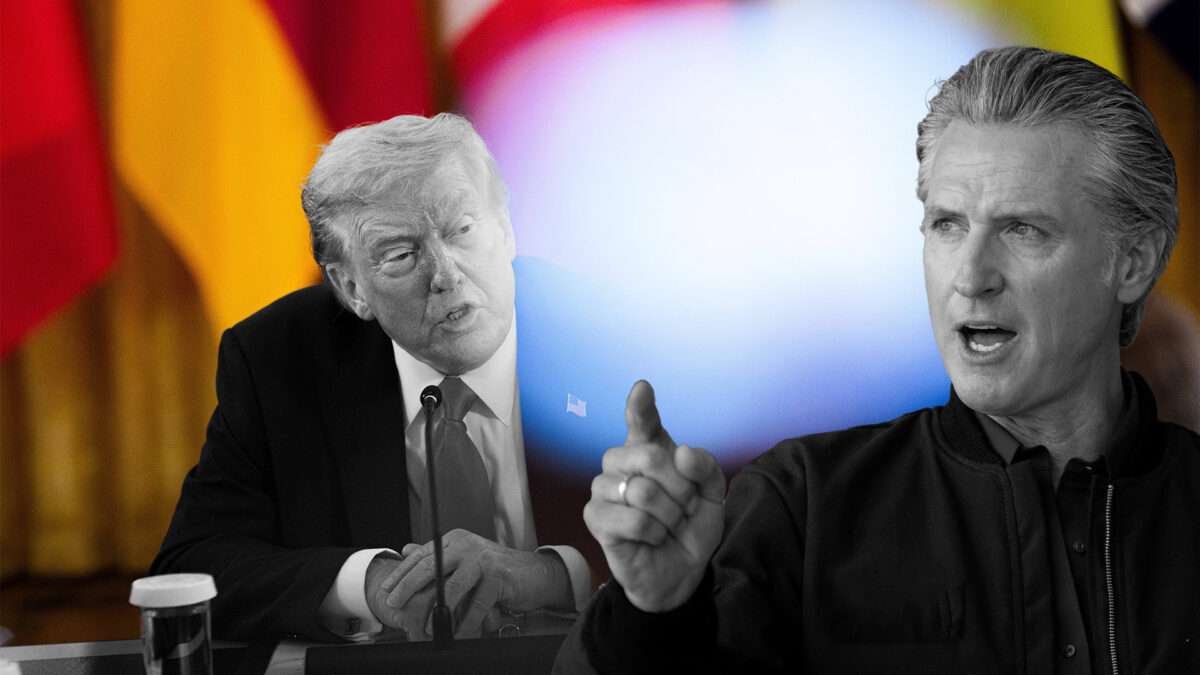 Gavin Newsom's Trolling of Donald Trump Is a Painful Reminder That Politics Can Always Get Dumber