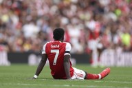Saka out for ‘weeks’ and Odegaard questionable for Arsenal’s trip to Liverpool