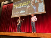 Crow, Bennet talk Trump, taxes, Medicaid and more at Aurora town hall meeting