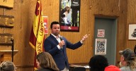 Beckwith drops hot takes on Indiana issues to cheers, jeers