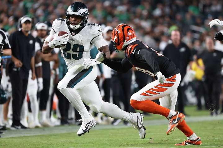 Eagles showed their offense is improved despite their starters being on the sideline
