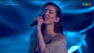 "La Voz Argentina": una participante se quebró en el medio de la canción